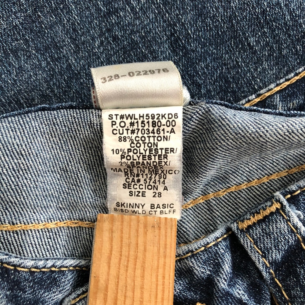 True Religion Jeans Skinny Basic Stonewash Denim - Picture 8 of 8